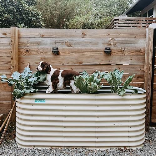 Miniatura 52 de Vego garden Kit de cama de jardín elevada extra alta de 32 pulgadas, maceta modular elevada 10 en 1 para verduras, flores, frutas, cama de jardín