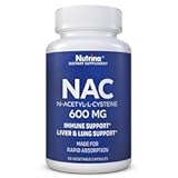 NAC 600 mg - NAC Supplement for Immune Support & Lung Health, Liver Support & Antioxidant* - Freeform N-Acetyl-L-Cysteine - 90 Capsules