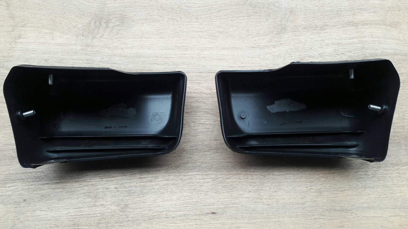 Thule Omnistor Motorhome Step Footboard Lh & Rh Plug End Caps Black 15