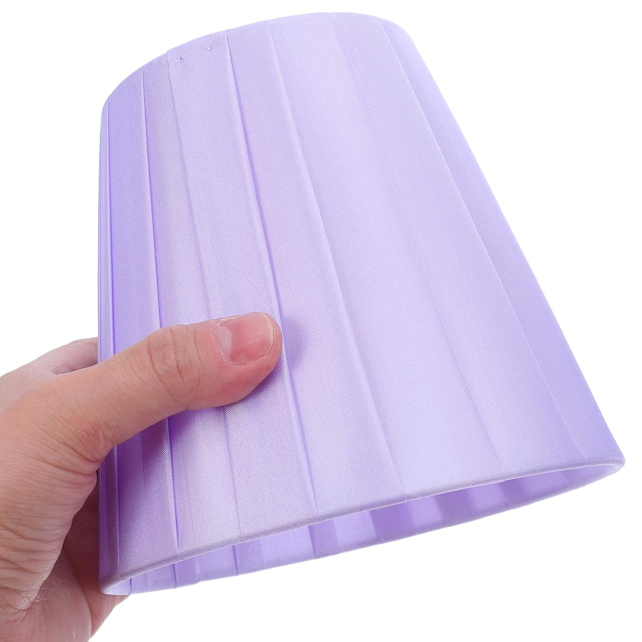 Veemoon Elegant Lampshade in Lilac Color Simple Lamp Shade for Wall/Ceiling/Table Lamps - Image 4