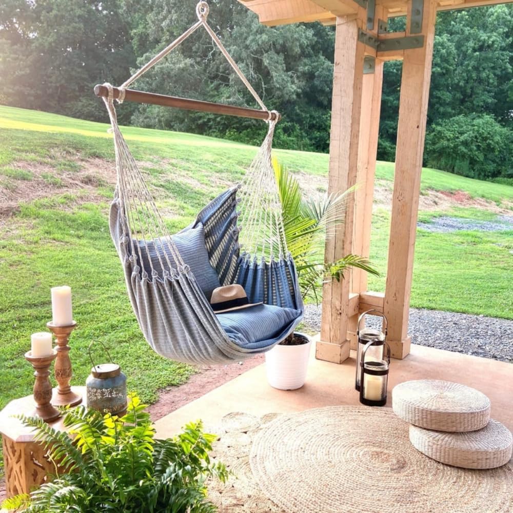 Hanging Hammock Chair Swing, Hanging Bed Swing, Porch Swing