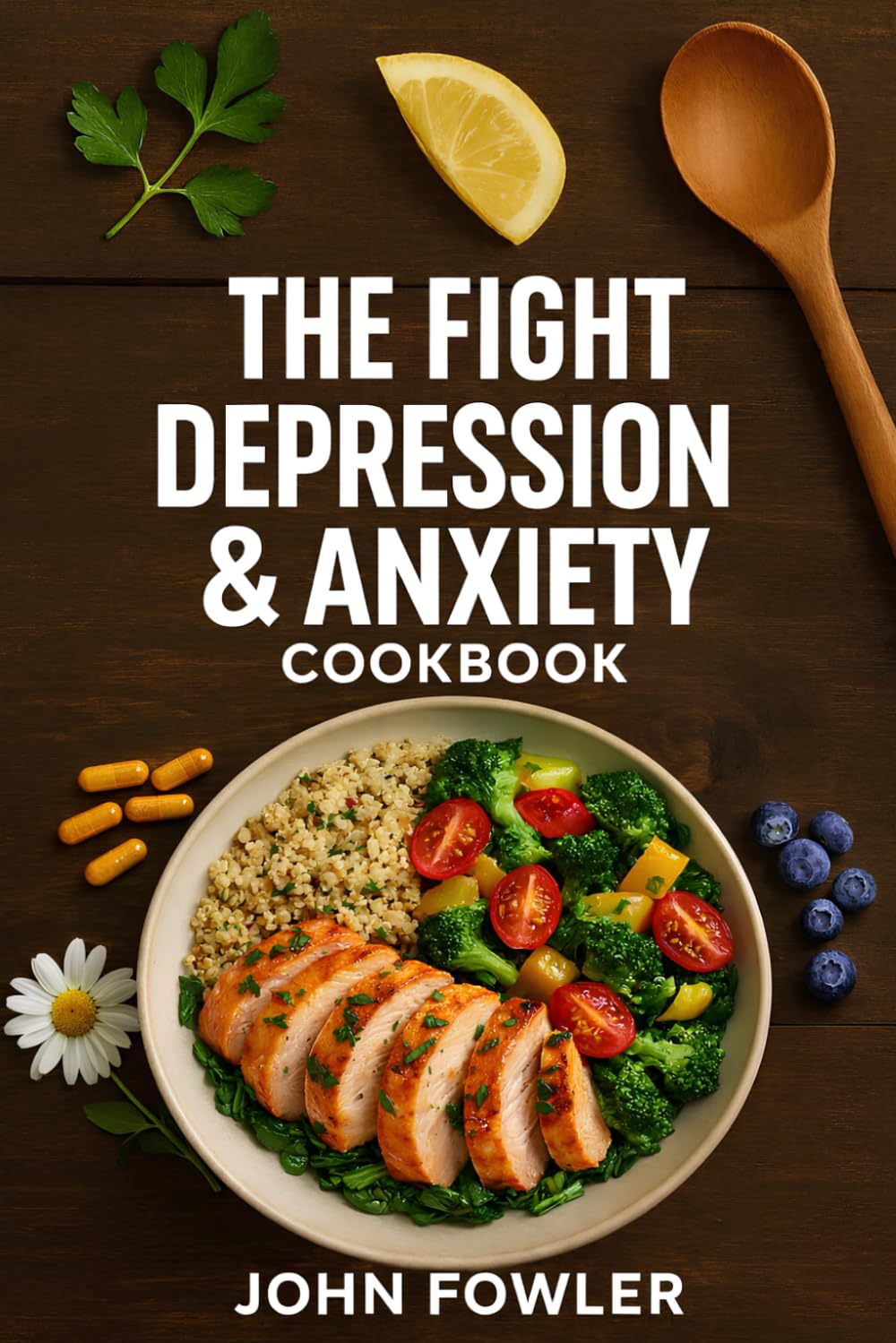 The Fight Depression & Anxiety Cookbook: Calming Recipes To Soothe Your Mind