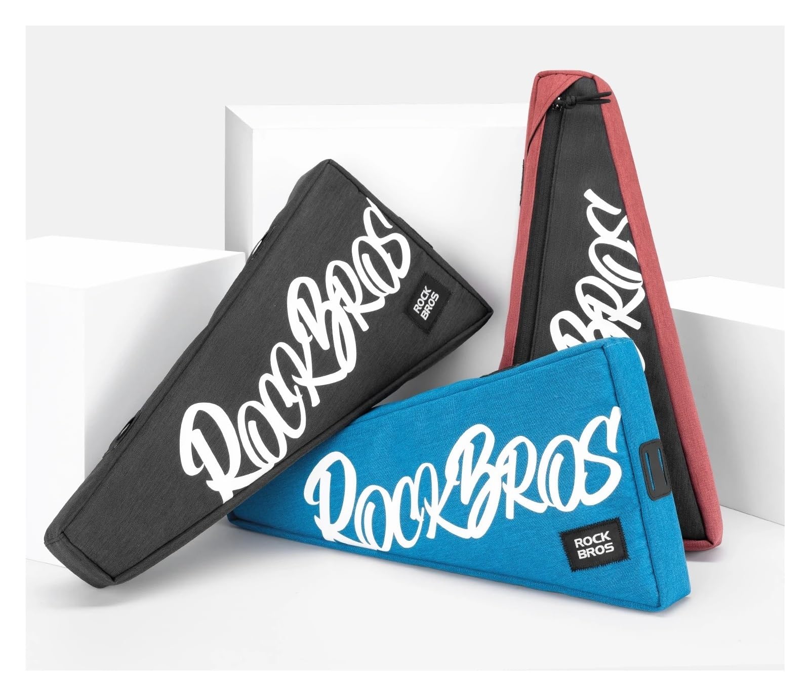 Borsa con telaio triangolare for bicicletta impermeabile da 1 pezzo da 1,9 litri