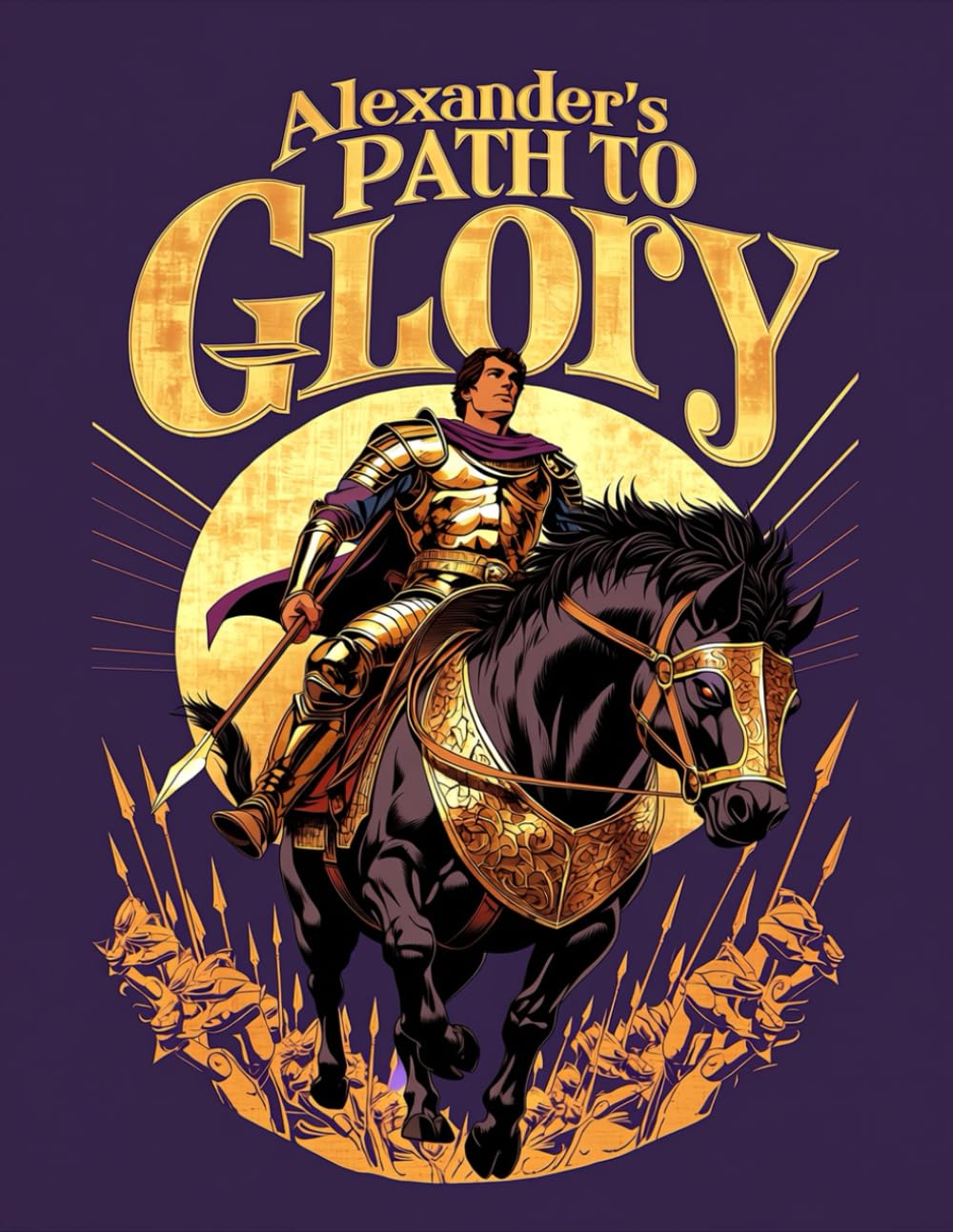 Alexander's Path to Glory: A Historical Journey: Ancient Greece & Macedonian Empire History Coloring Book for Adults: Detailed Military Strategy and Hellenistic World Illustrations