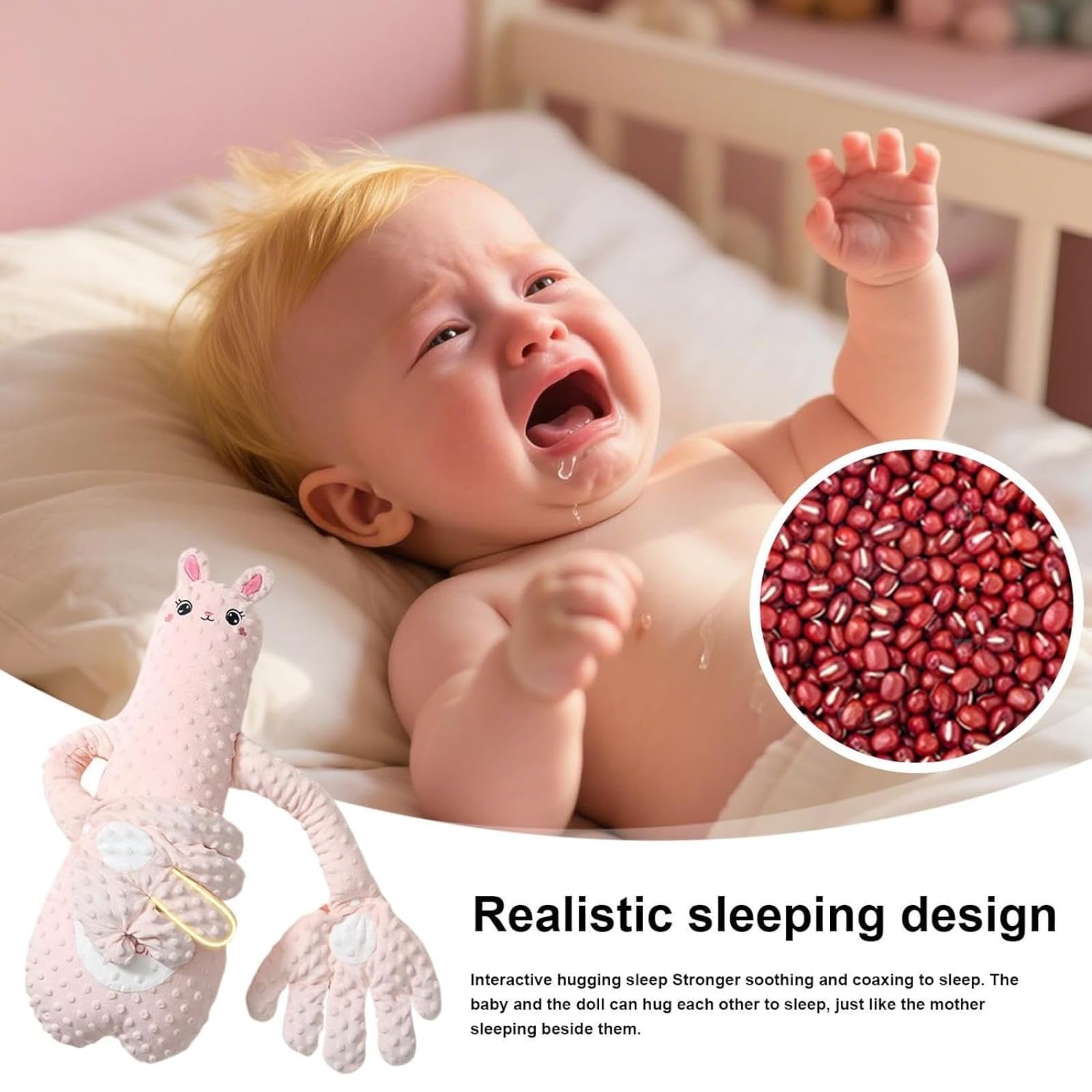 Adjustable Mode Patting Soother Pillow (Green) — view 3