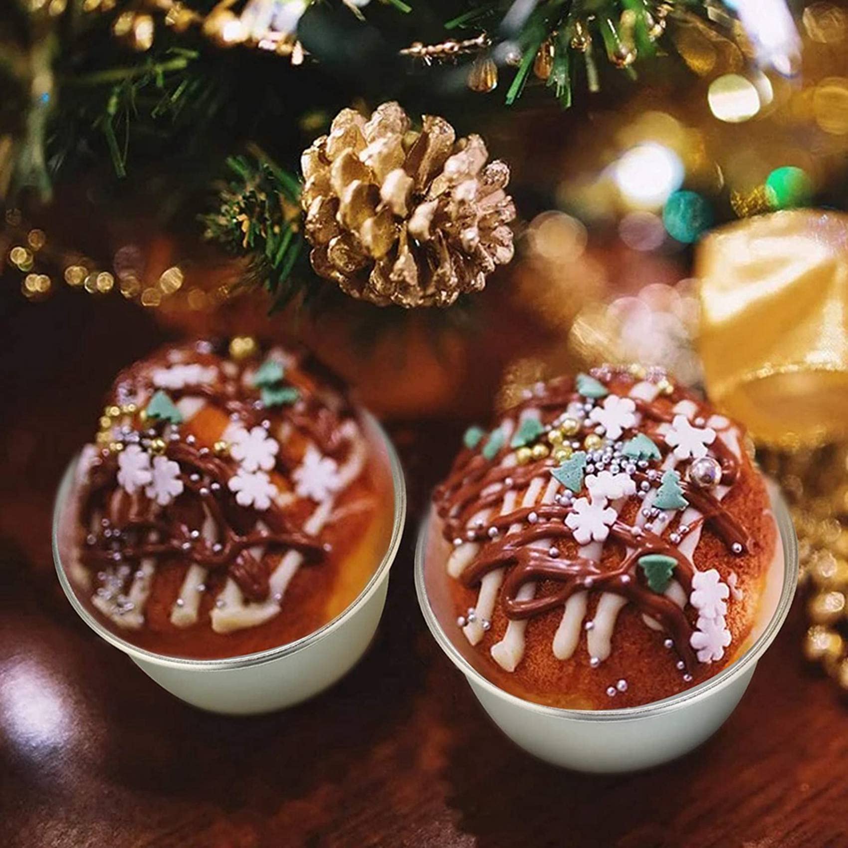 96-teiliges Puddingförmchen, Tassen, Mini-Formen, Schokolade, geschmolzen, antihaftbeschichtet, Pudding für kleine Kuchen