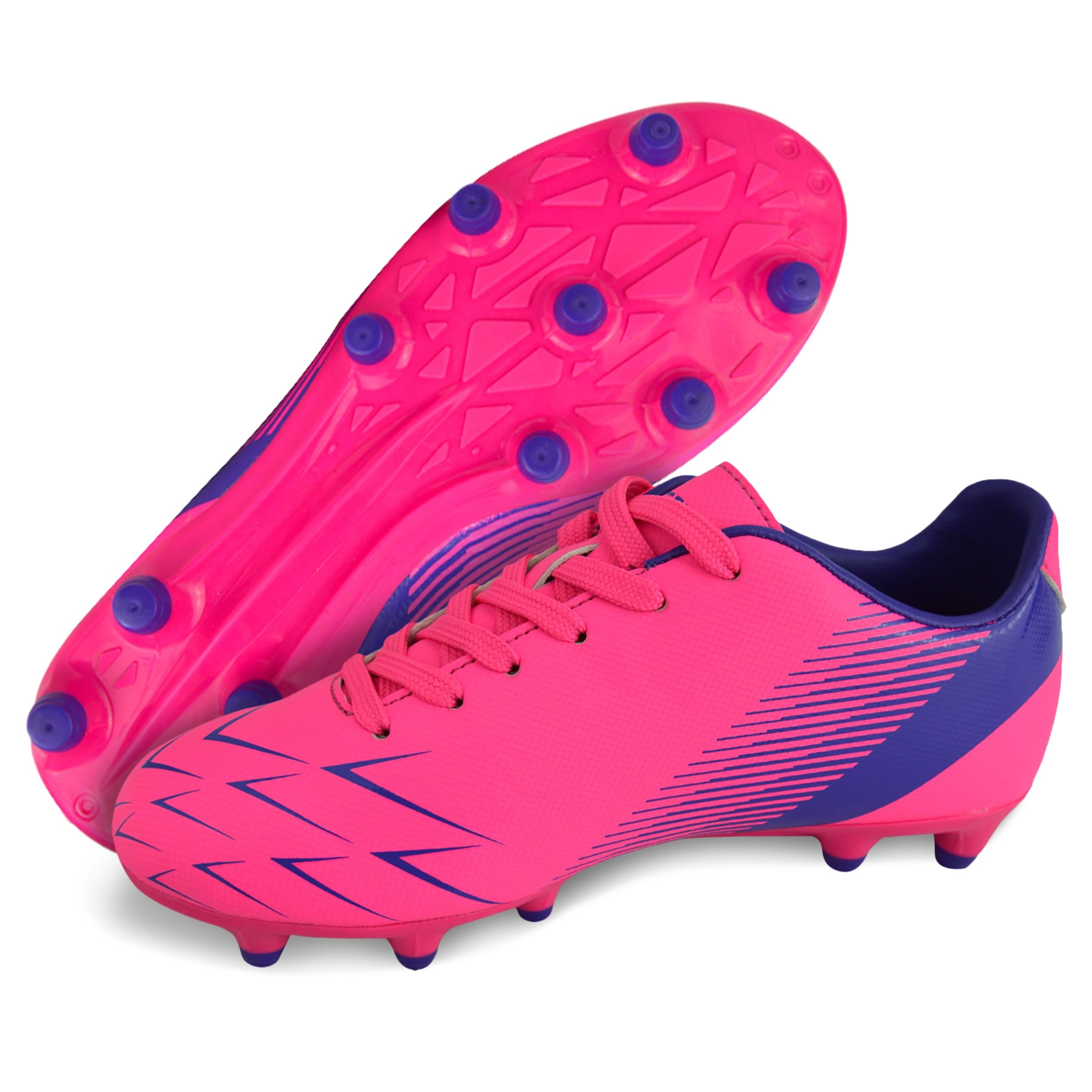 Vizari Ranger FG Chaussures de football pour enfant – Chaussures à crampons – Outdoor Terrain solide – Chaussures de football pour garçons et filles
