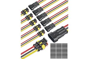 NAOEVO 3 Pin Connector Waterproof Automotive Electrical Connectors