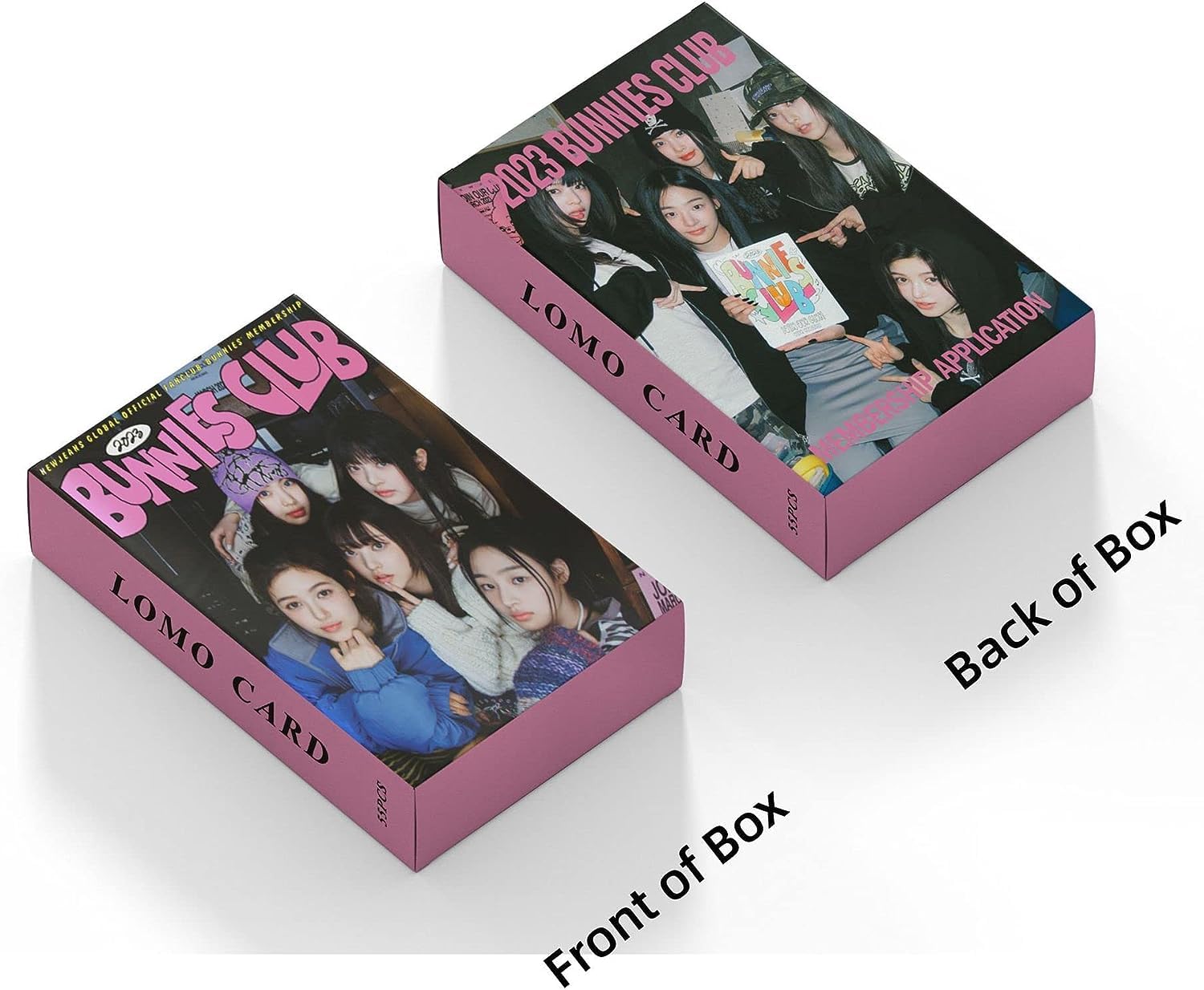 NEW JEANS Lomo Card Kpop Photocards Greeting Card MINJI HANNI