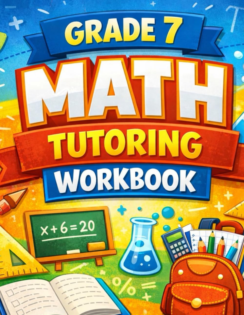 Math Tutoring Workbook: Grade 7