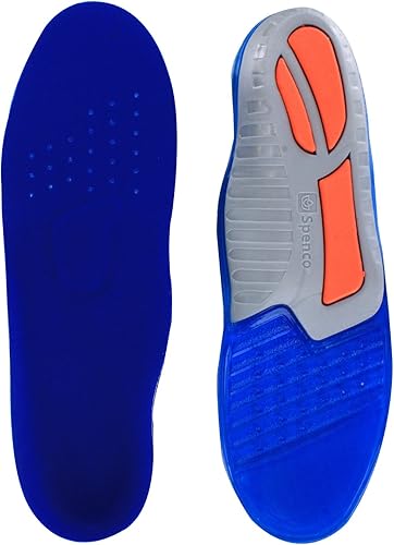 Spenco Total Support - Plantillas de gel para zapatos, para hombre 12-13.5