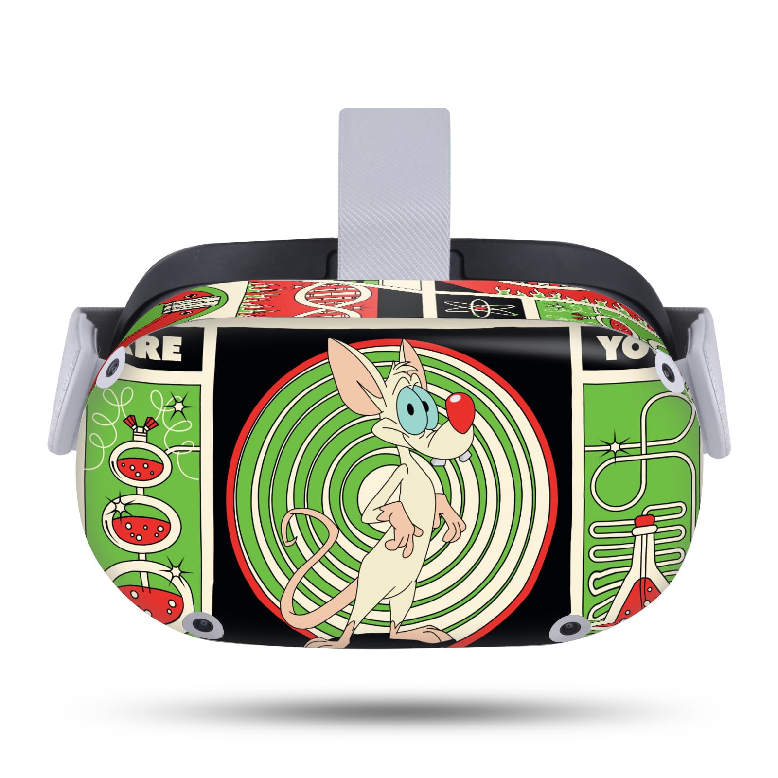 Head Case Designs Officially Licensed Animaniacs are You Pondering Graphic Art Vinyl Sticker Skin Decal Cover Compatible with Meta Quest 2