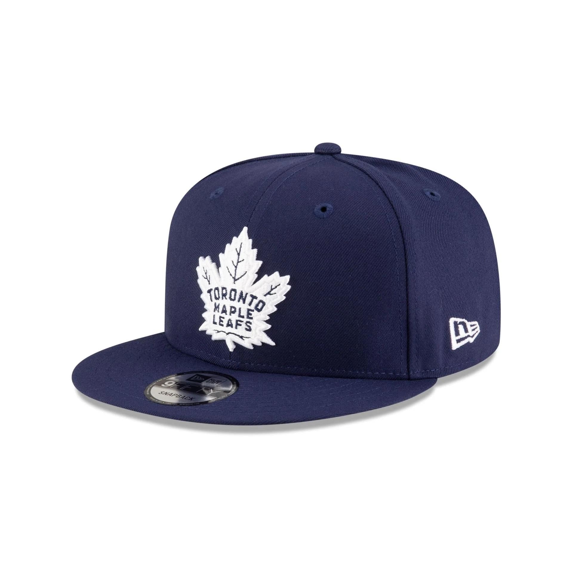 New Era Toronto Maple Leafs NHL Injection Blue 9Fifty Adjustable Snapback Cap