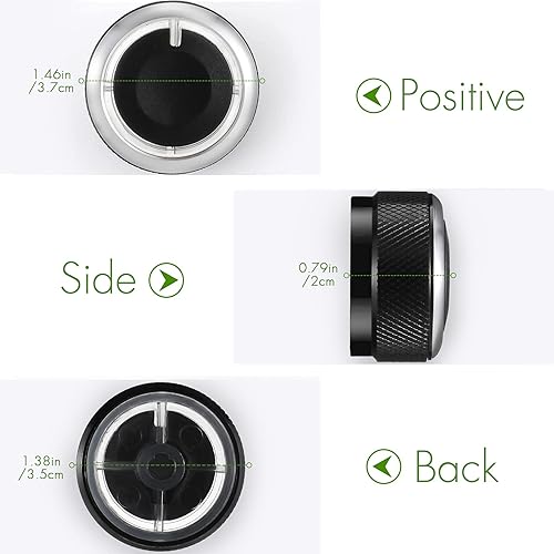 Miniatura 2 de Frienda 6 piezas de perilla de control de calentador de CA climática, soplador, perilla de control de ventilador, interruptor de CA, botón de