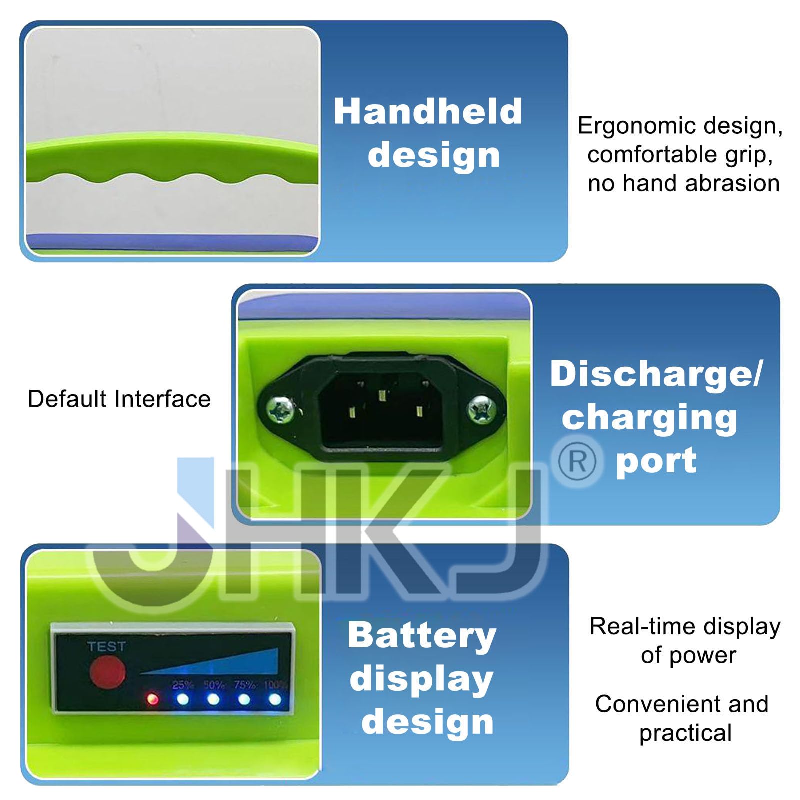 Batería de Litio para Herramientas de jardinería, 24 V, 12 Ah, 30 Ah, para cortacésped eléctrico, 48 V, 16 Ah, 20 Ah, con Cargador.