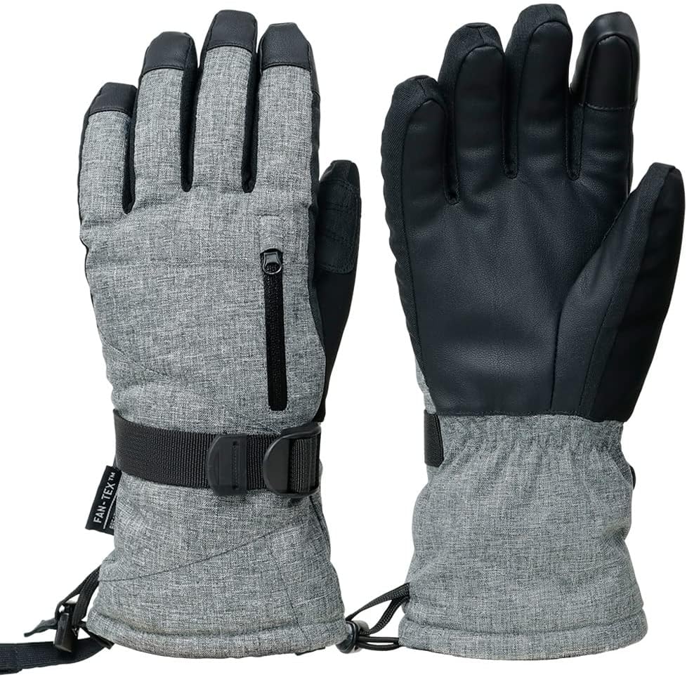Ski Gloves with Touchscreen Function Snowboard Thermal Warm Men Women
