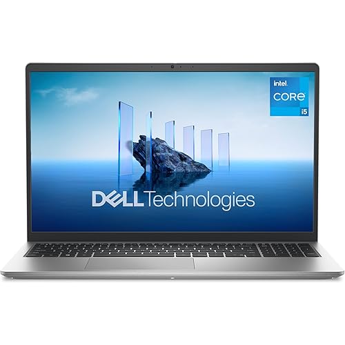 Dell 15 Laptop DC15250-15.6-inch FHD (1920x1080) 120Hz Display, Intel Core i5-1334U Processor, 16GB DDR4 RAM, 512GB SSD, Intel UHD Graphics, Windows 11 Home, Onsite Service - Platinum Silver
