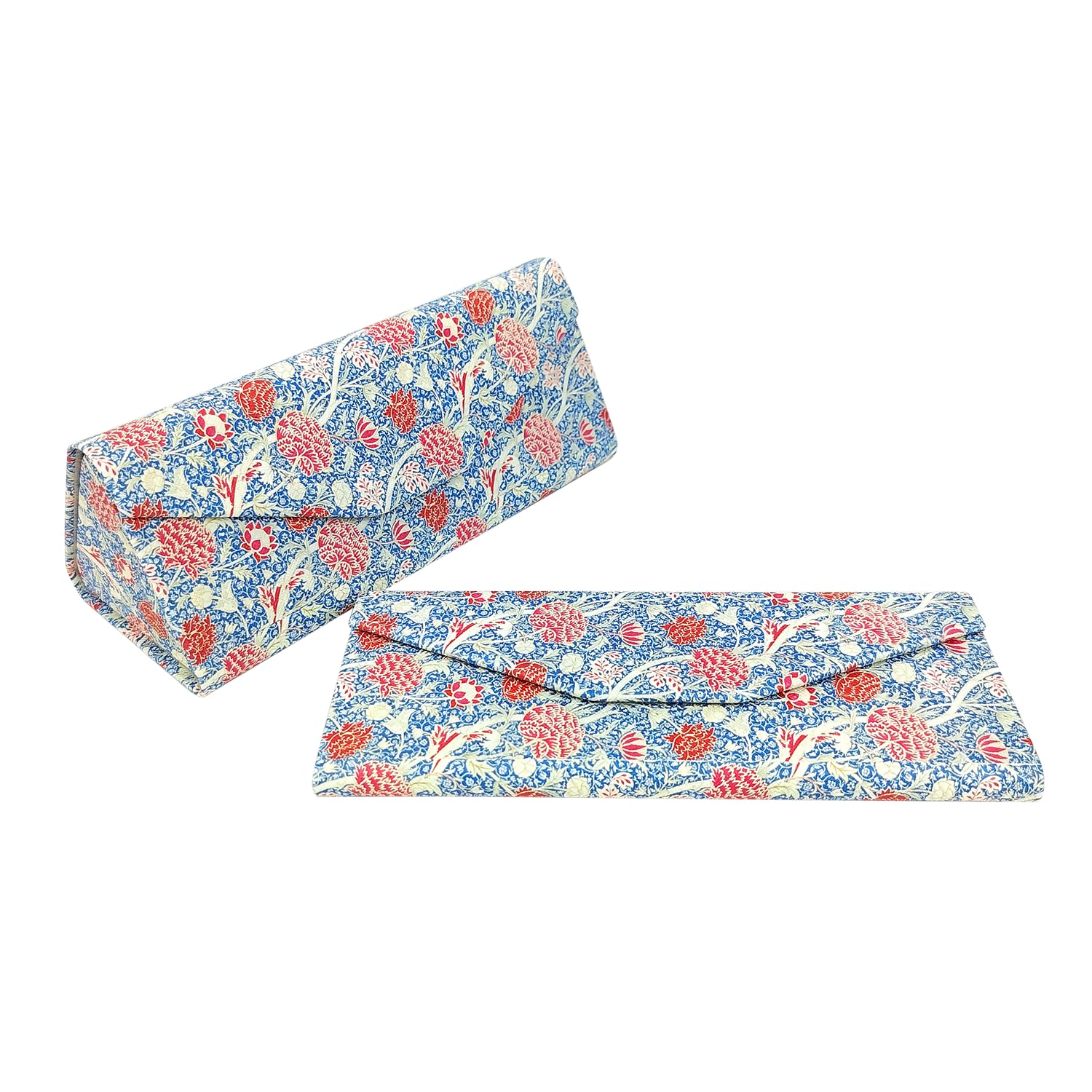 Real Sic Glasses Case for Men and Women - Magnetic Folding Hard Shell Sunglass Holder - Inspired by Activities/Hobbies