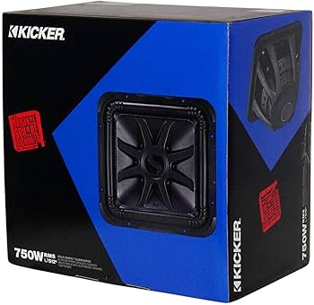 kicker SOLOBARIC ソロバリック　L7S12 2Ω ウーファー Amazon.com: Kicker L7S12 Car Audio Solo-Baric 12 Square L7