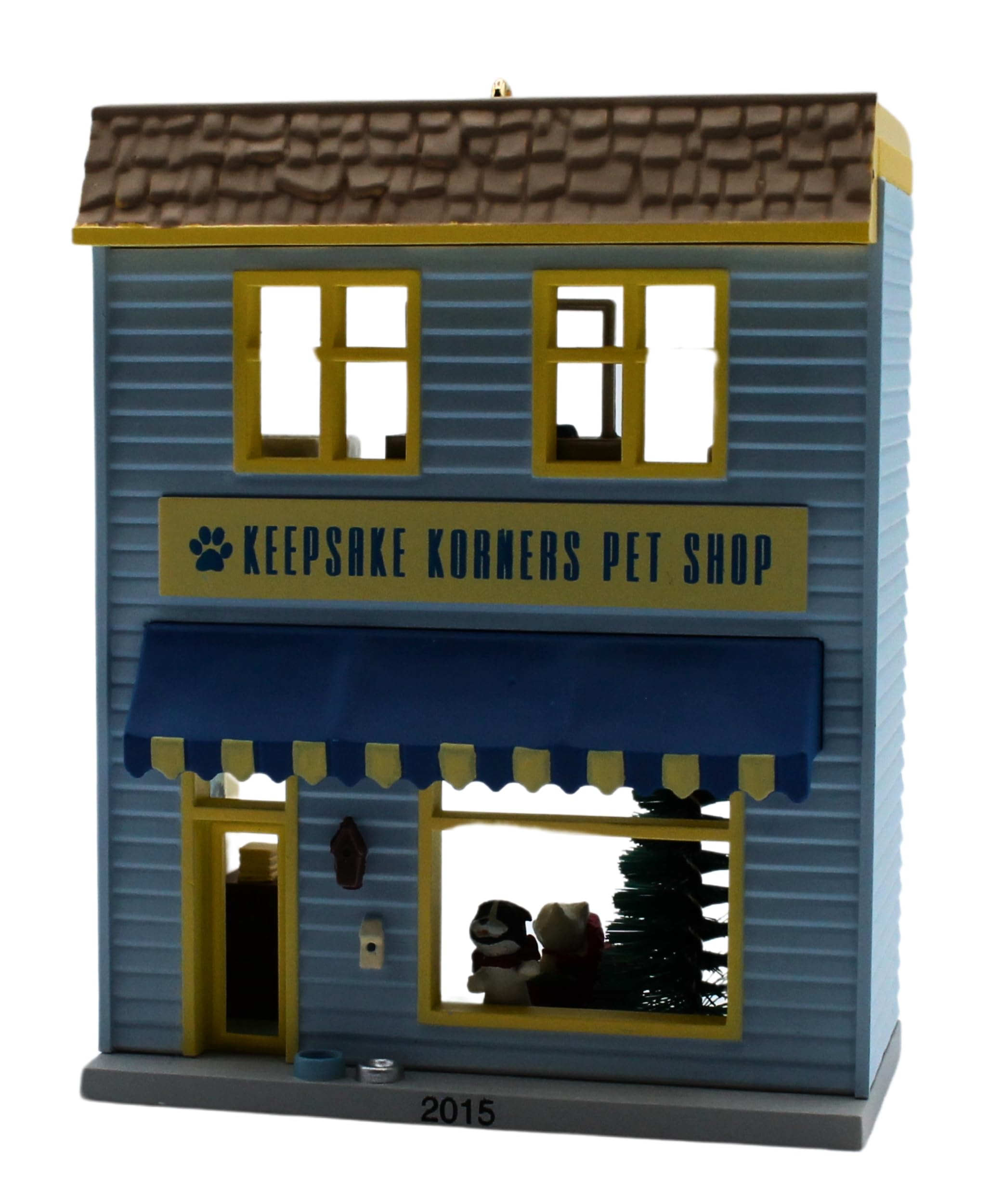 Amazon.com: Hallmark QX9139 Keepsake Korners Pet Shop Ornament