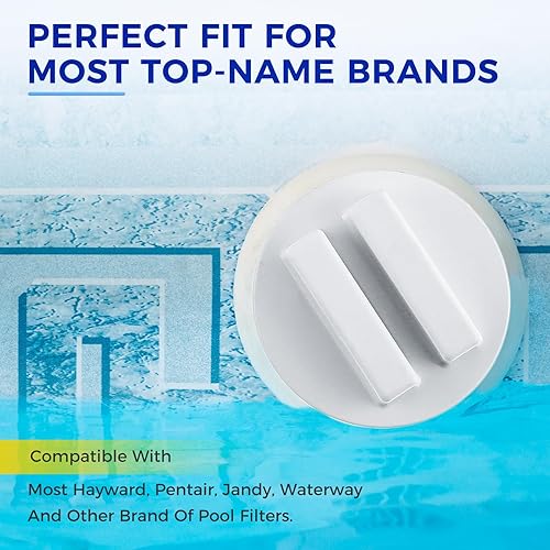 Miniatura 7 de Tapones de goma para el invierno de 3 tamaños, los enchufes de expansión de invierno para piscina vienen con 2 enchufes roscados de 1.5 pulgadas