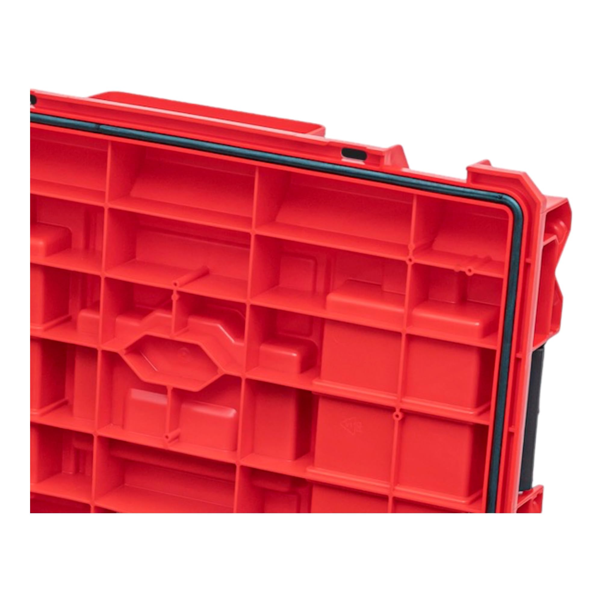 Toolbrothers RHINO ONE 450 2.0 PROFI RED ULTRA HD Custom walizka narzędziowa organizer modułowy 585 x 385 x 420 mm 52 l można układać w stos IP66