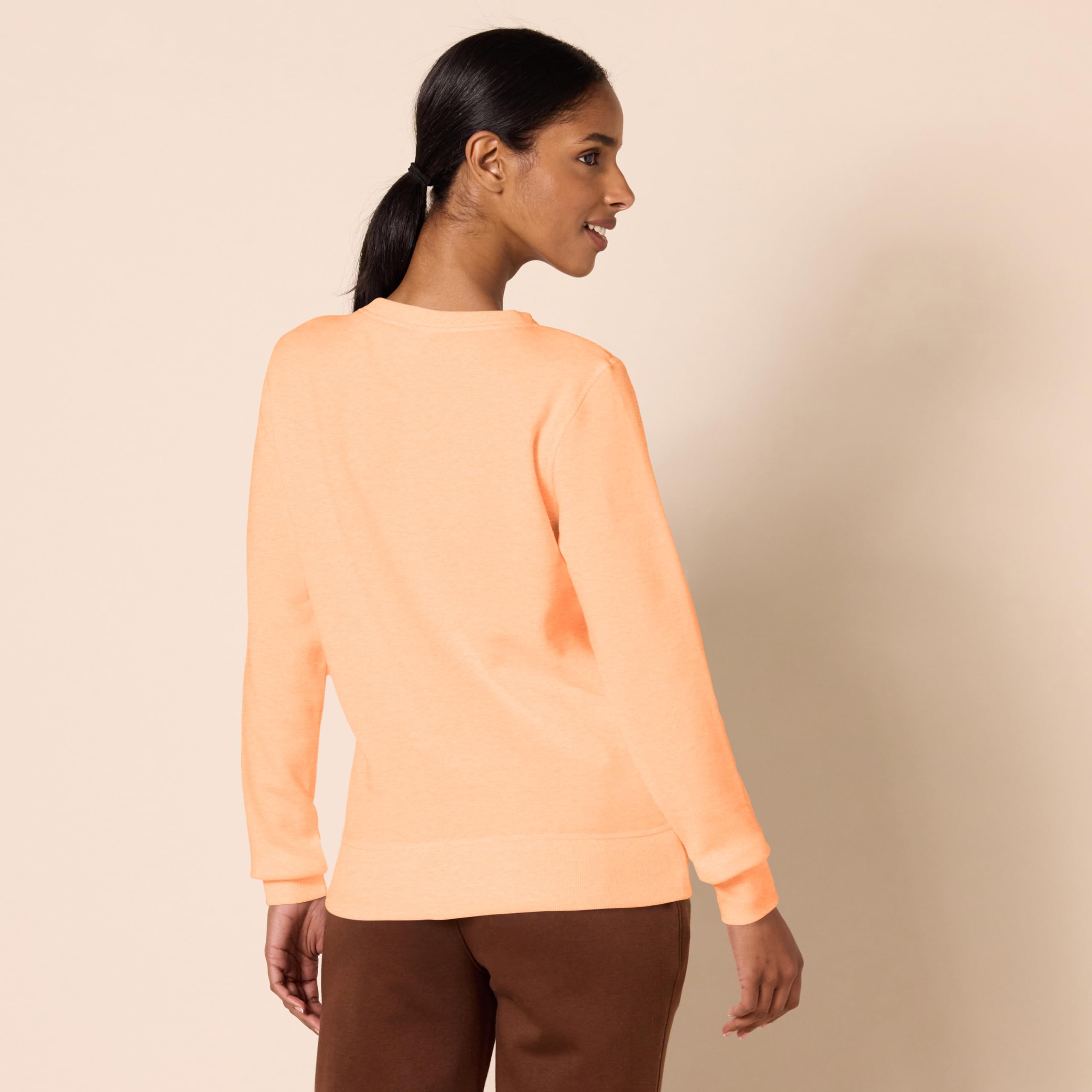 Amazon Essentials Felpa in Pile Girocollo (Disponibile in Taglie Forti) Donna