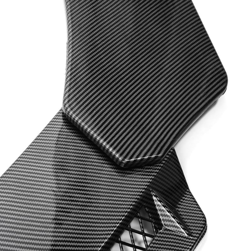 Kit Spoiler Avant Pour Audi Q3 (2012-2020) - 4 Pièces, ABS, Couleur Noir Brillant