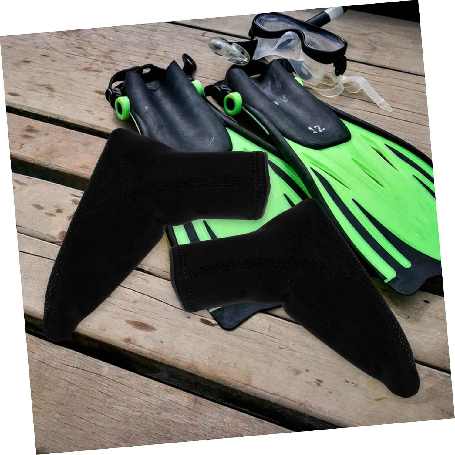 Mipcase 1 Pair Diving Socks Anti-wear Socks Water Socks Water Sports Socks Beach Playing Socks Convenient