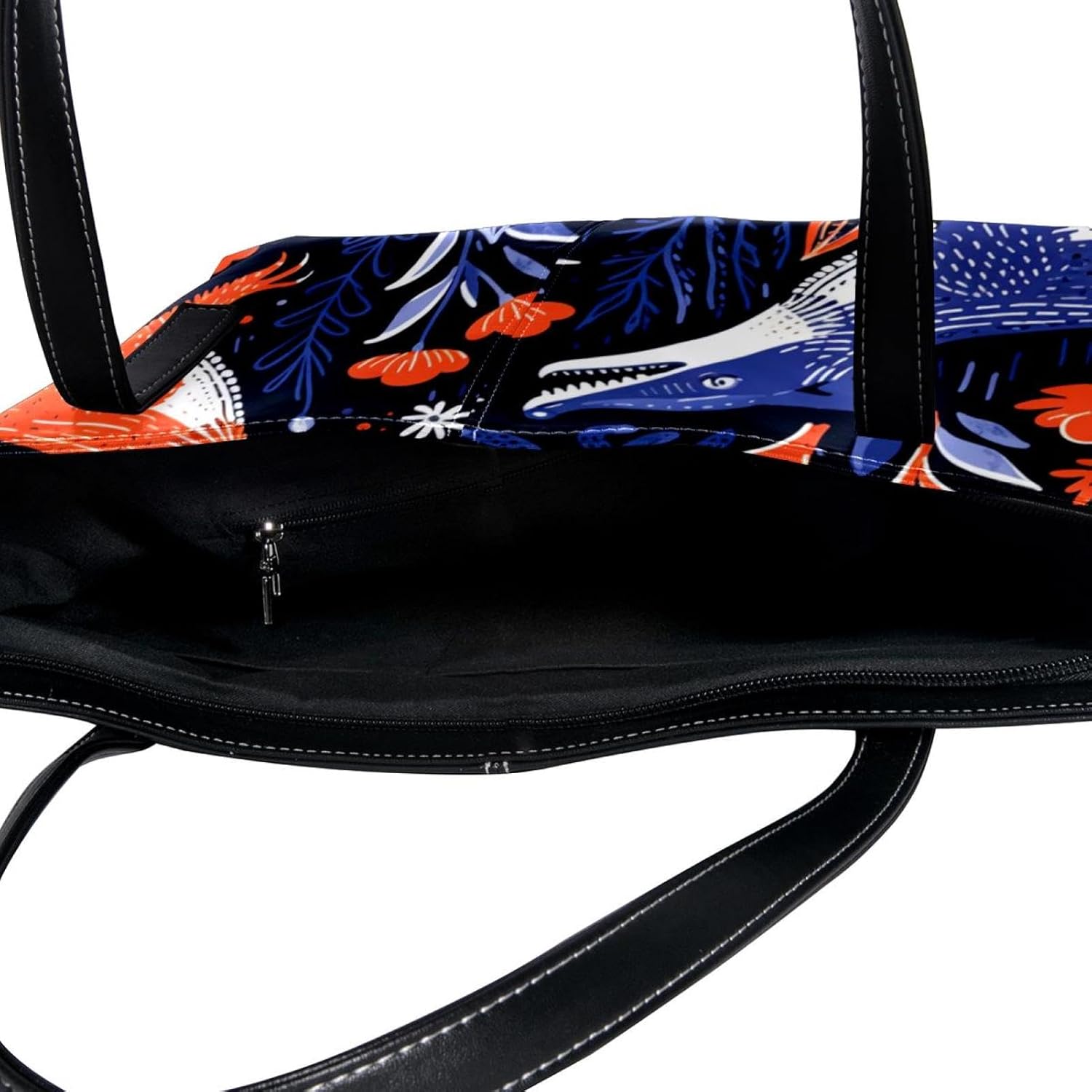 [YTYVAGT] 女性用財布、トートバッグ美学、レディーストートハンドバッグ,動物 植物 オオカミ