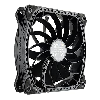 Enermax Squa 12 cm Pack of 3 (UCSQARGB12P-BP3) 120mm x 120mm x 26mm Desktop Computer Fans