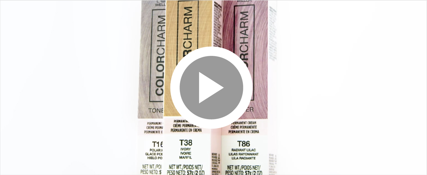 COLORCHARM Permanent Crème Hair Toner | Free of Animal-Derived Ingredients, Parabens Free & Gluten Free | 2 oz