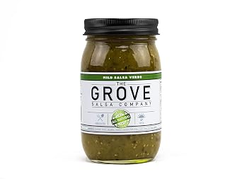 Grove Salsa -MILD VERDE Salsa -ALL NATURAL- FRESH- HAND CRAFTED