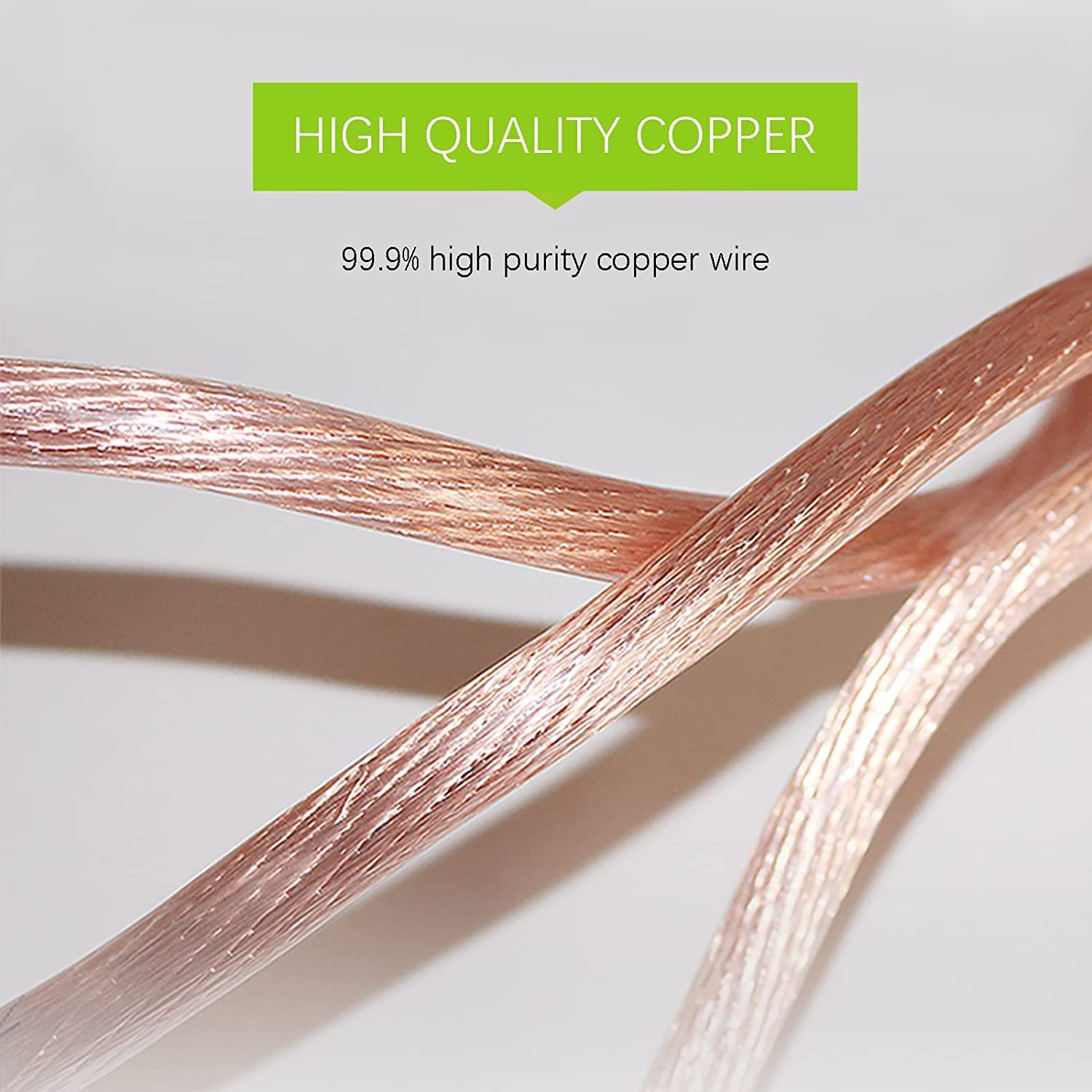TEN-HIGH Cable de toma de tierra 99,9% de cobre de la máquina de soldadura por puntos de bobinado secundario de cable suave, cable de puesta a tierra de alambre y cable(5 m,6 mm²）
