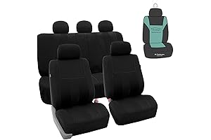 Elegantly Striped Van Seat Covers for 7-Passenger Vehicles