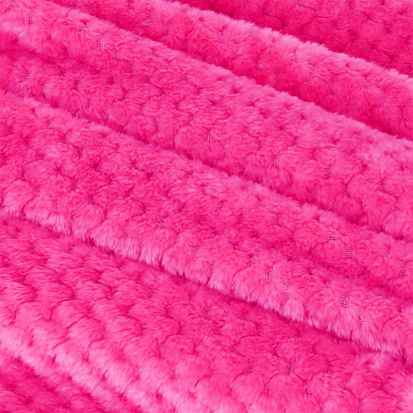 Exclusivo Mezcla Fleece Throw Blanket Extra Large, Super Soft and Warm Blankets for Couch Sofa and Bed Waffle Textured, Cozy - Image 3