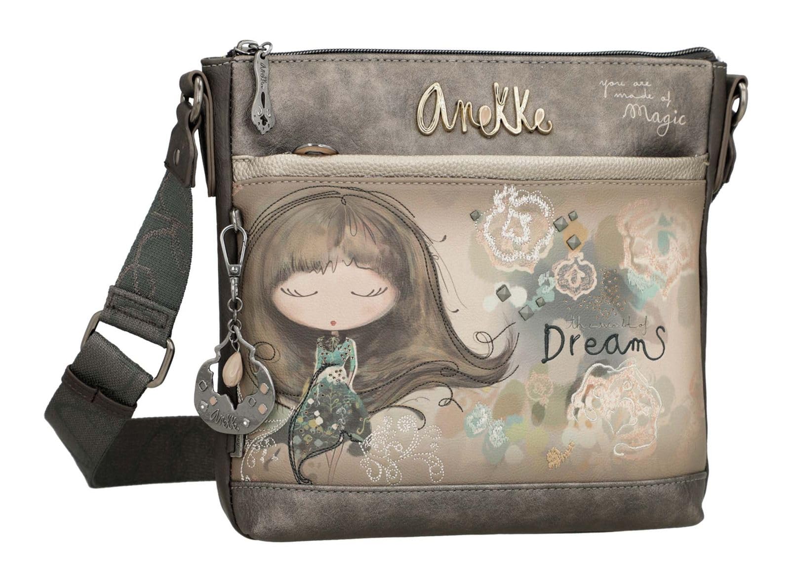 Anekke - Sac à bandoulière FEMME beige