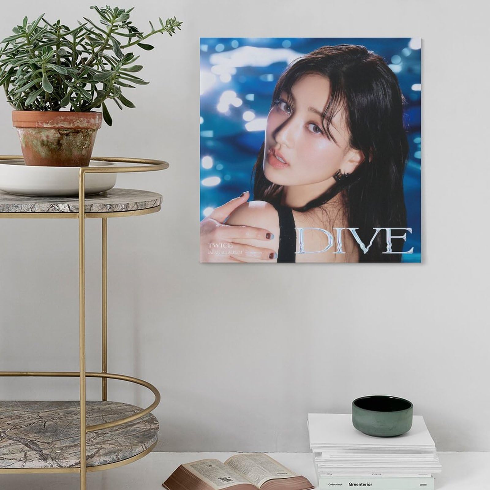 Amazon.co.jp: JIHYO ジヒョ TWICE トゥワイス DIVE 歌手キャンバス