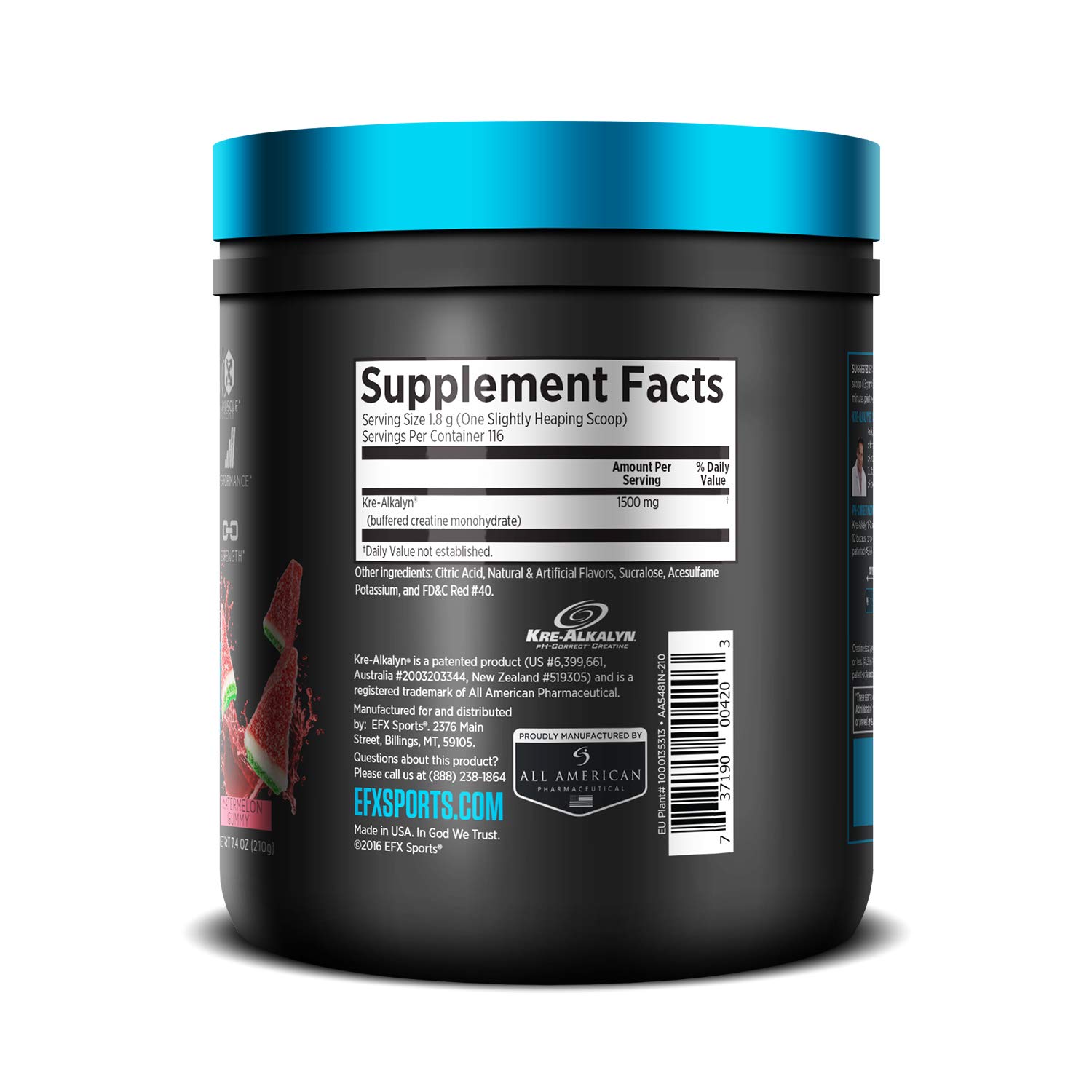 EFX Sports Kre-Alkalyn EFX Powder, 110g | KRE-ALKALYN – Buy Now At ... Flavor Mango
