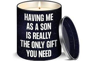 Sentimental New Mom Dad Gifts from Son Scented Candle
