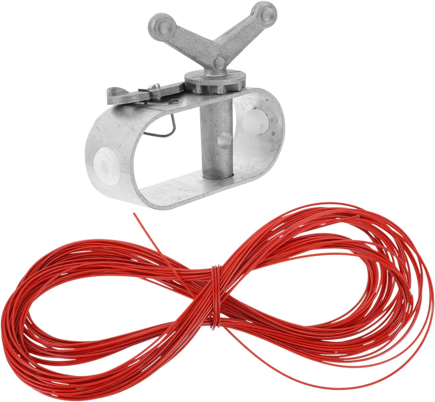 SUPVOX 1 Set Swimming Pool Winch Pool Cover Steel Cable