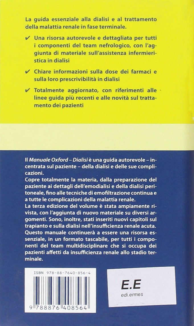 Manuale Oxford di dialisi