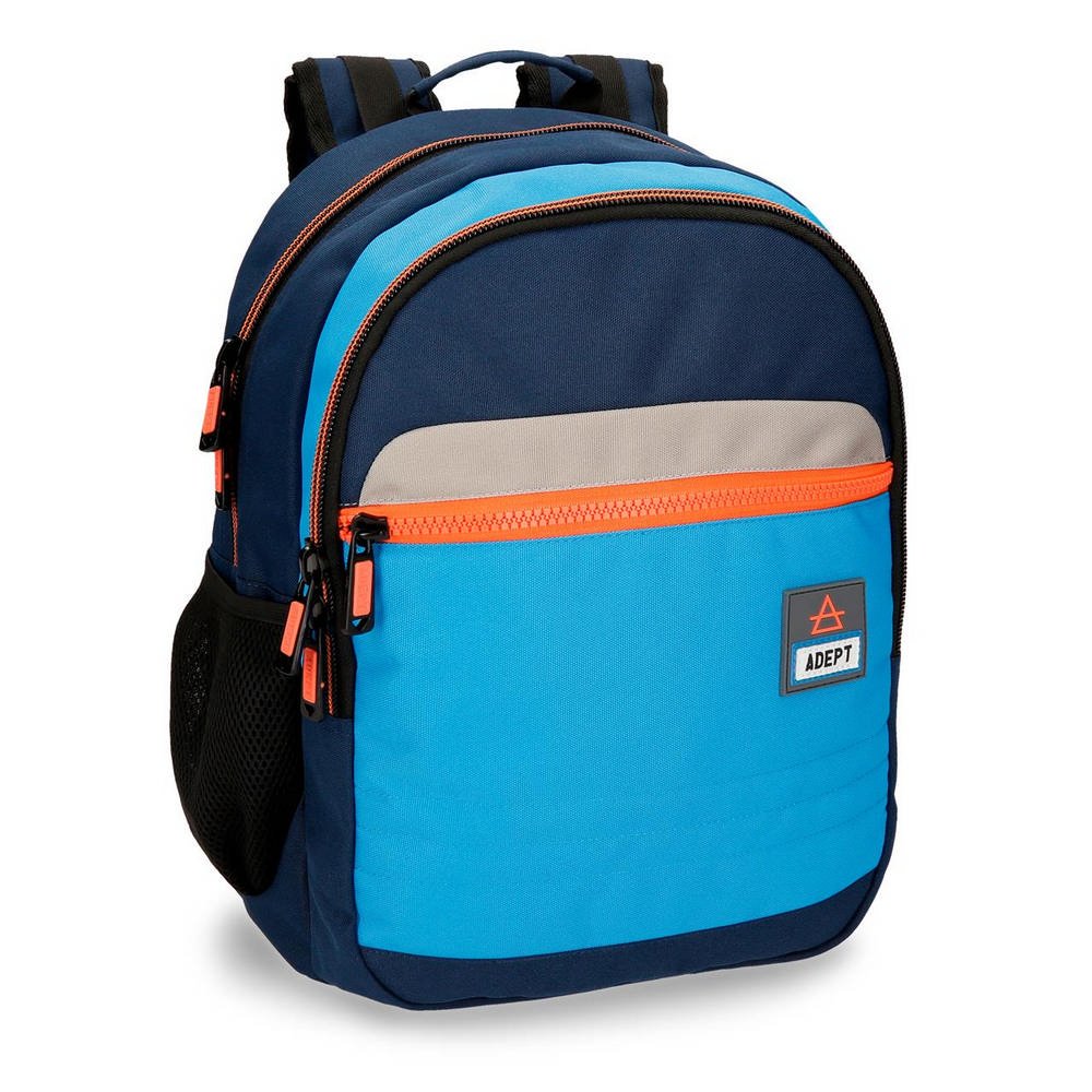 Adept Power Adaptable Laptop Backpack Blue 32x42x16 cms Polyester 15,6" 21.5L