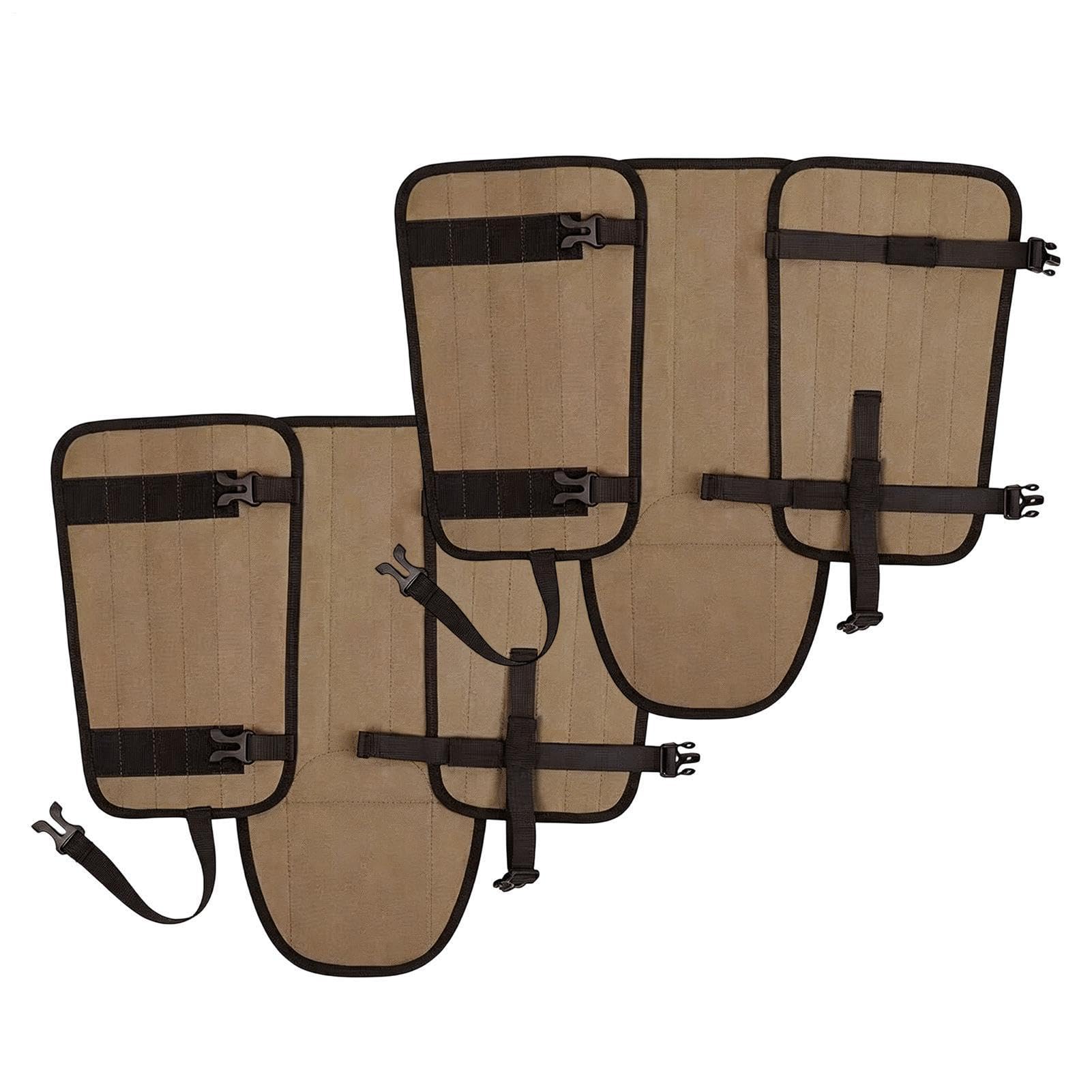 Generisch Schlangengamaschen für Herren 2-teiliger Outdoor Bein-Biss-Schutz | Bissfeste Gamaschen gegen Schlangen zum Wandern, Angeln, , Farmarbeit, Klettern, Camping, Arbeiten, Garten