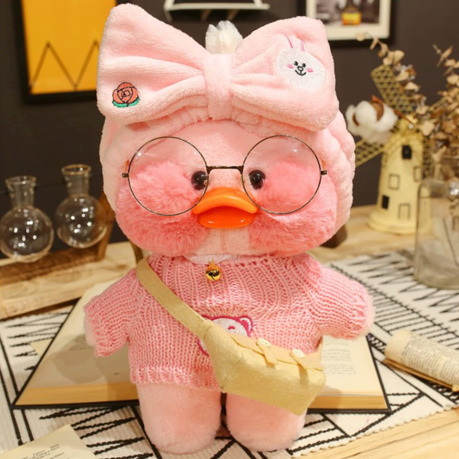 Amazon.co.jp: アヒルのぬいぐるみ、 ヒアルロン酸入りのかわいい