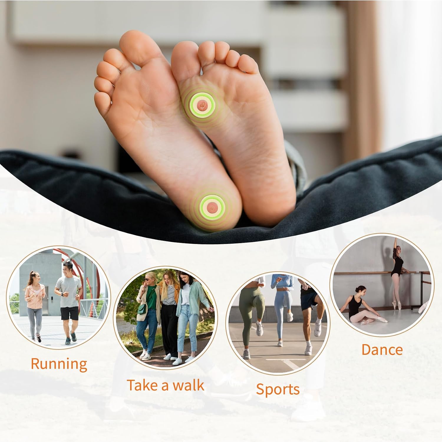 Corn Pads for Toes, 105 PCS Small Self-Adhesive Callus Cushion Pads, Soft Latex Foam Toe Protector Pads for Corns Blisters Calluses, Skin Color, Fits Inside Shoes and Socks