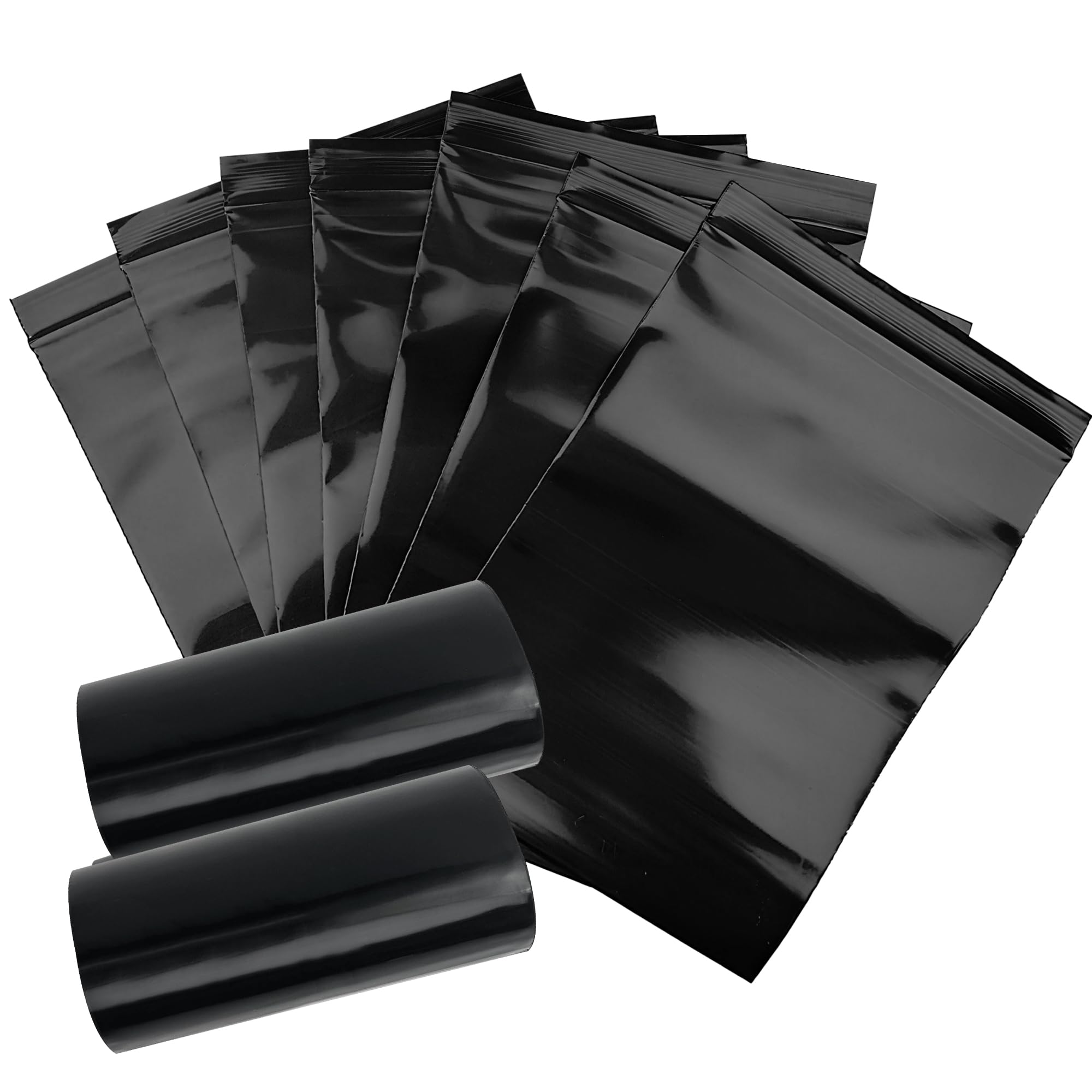 Sanitary Napkin Disposal Bags, Women Tampon Disposal Bags for Feminine Hygiene, Self-sealing, Black, 200 pc (4 x 6 inches)