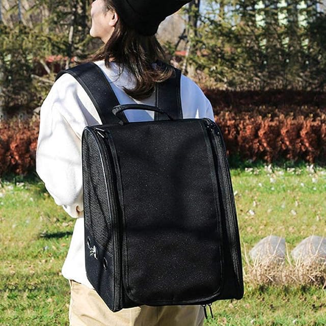Foto 2 de 7 de Mochila para Pájaros, Loro De Excursión, Jaula para Pájaros, Caja De Transporte Portátil