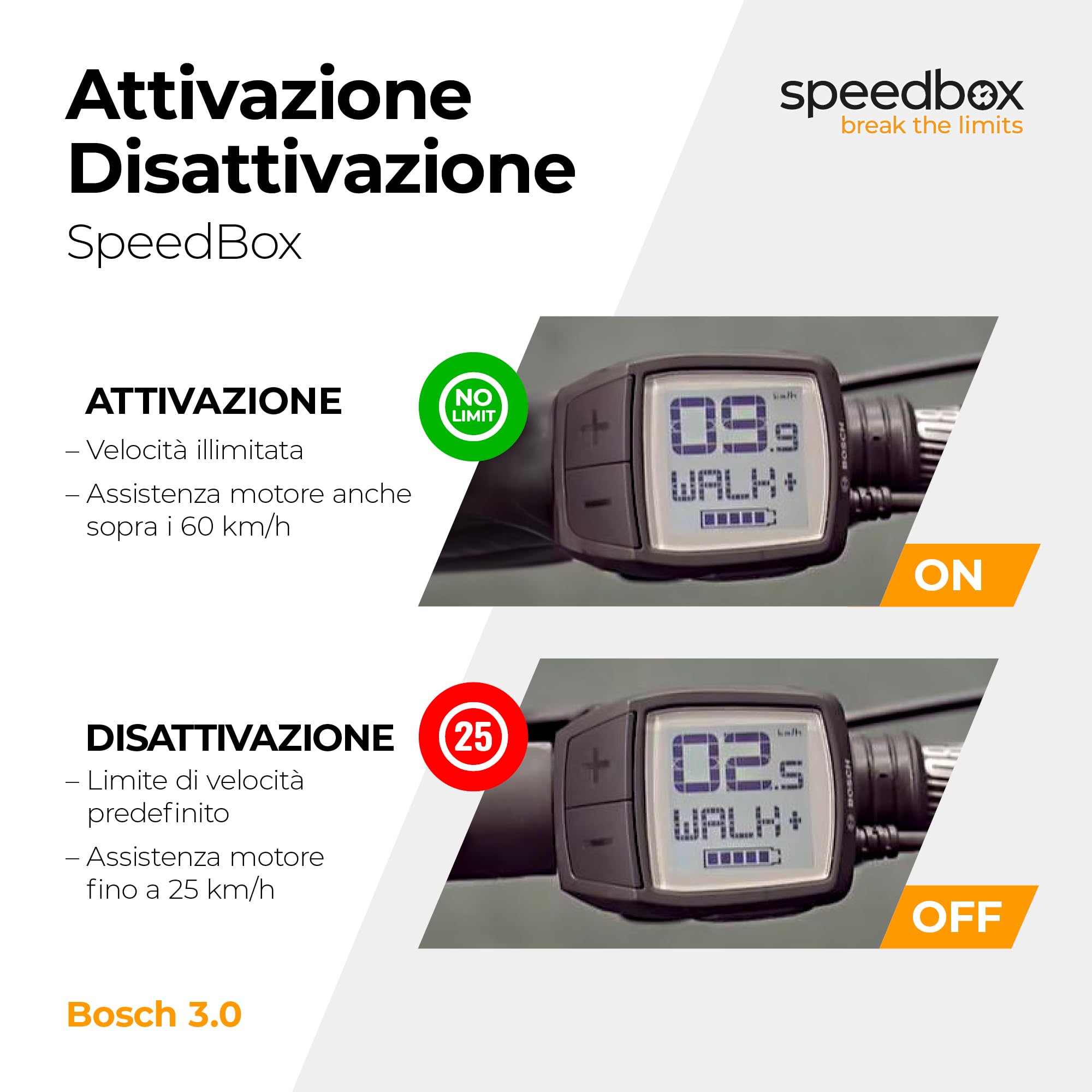 SpeedBox 3.0 chip di tuning compatibile con Bosch motorei 2017-2025