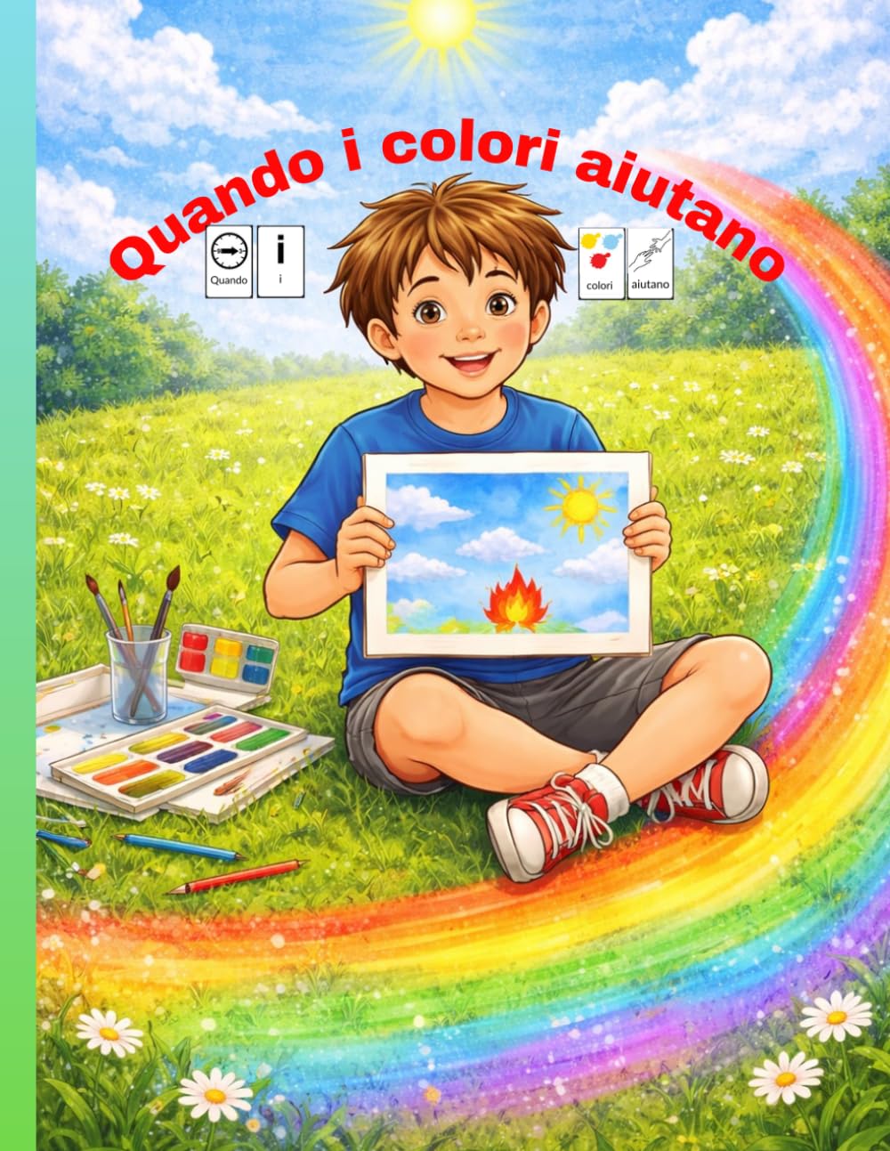 Quando i colori aiutano: Storia per bambini sulle emozioni | Libro CAA per autismo e bambini sensibili |